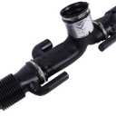Air Intake Resonator Hose C2D17107 Compatible with Jaguar XJ 2010 and XF 2009-2015 3.0L Oil System Connect Hose, Coolant Tube Pipe