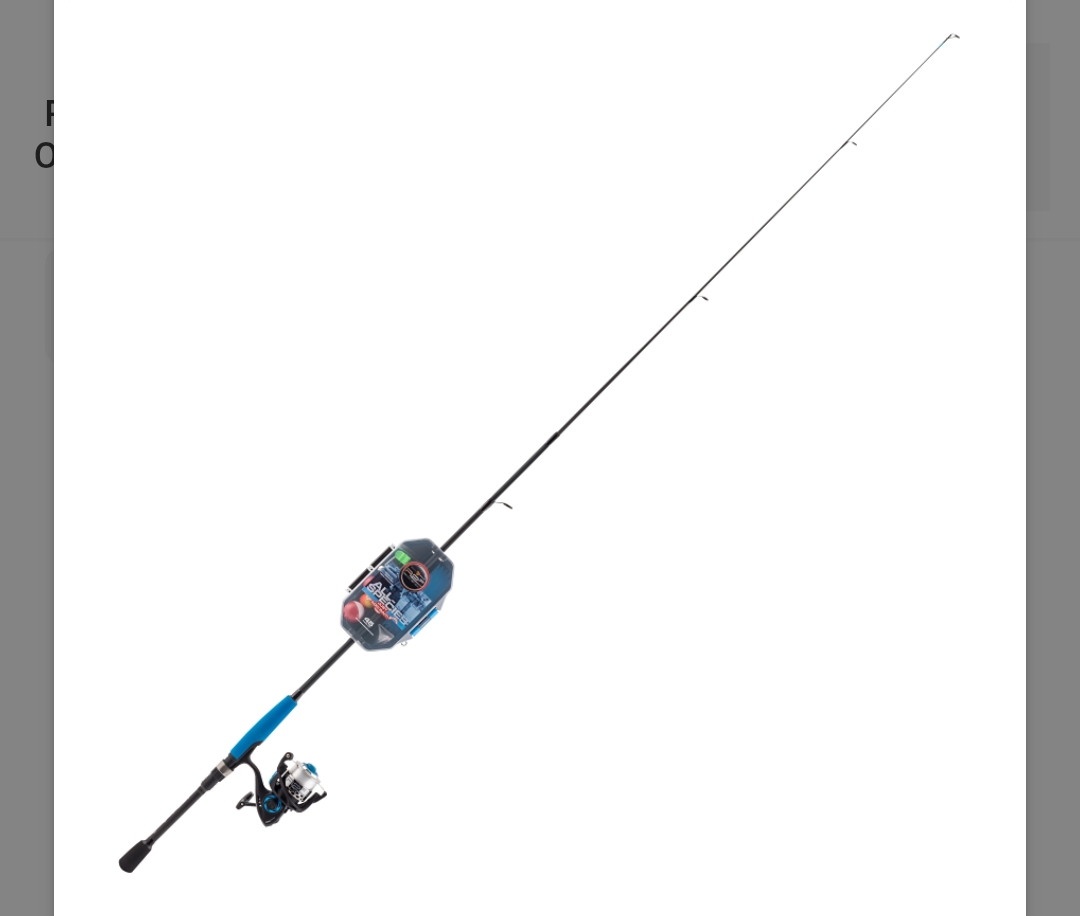 Ready2Fish R2F4-JABL-SClick To Copy Just Add Bait All Species 35 In. Fiberglass Fishing Rod & Spincast Reel Combo