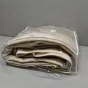 Deep Dream Cat-Scratch Resistant Couch Cover, Waterproof Sofa Cover for 3 Cushion Couch Washable, Pet Friendly Couch Protectors Anti Slip Thickened Sofa Slipcovers for Dogs Pets, 91" x 134", Beige