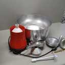 Manual Milk Separating Machine, Lightweight Aluminum Alloy Butter Milkshake Separator, 12L Capacity