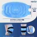 REVIX 20 XXXL Knee Ice Pack Wrap Around Entire Knee, Extra Large Ice Pack for Knee Meniscus Tear and Arthritis, Cold Compress Therapy, Reusable Ice Wraps for Back, Shoulder, Post-Workout Recovery