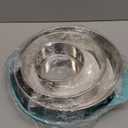 4, 7, 9 Inches Springform Pan Set of 3304 Stainless Steel Nonstick Springform Cake Pan Set with Removable Bottom, 10 Inch Leakproof Silicone Cheesecake Pan Protector with 60 Pcs Parchment Paper