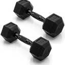CAP Barbell Coated Dumbbell Weight | Multiple Options Pairs & Sets (10 lb - Pair)