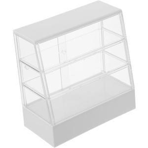 Miniature Bakery Cabinet Model Dollhouse Decoration Display Stand for Kitchen Scenes for Doll House Supplies DIY Design for Showcasing Delicate Cake