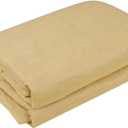 Garneck Triangle Sun Shade Sail Canopy with Metal Beige for Garden Pool and Outdoor Use Easy Installation and Weather Resistant Design (360CM)