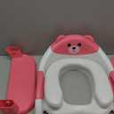 Potty Training Seat, SKYROKU Potty Training Toilet with Step Stool Ladder, for Kids Boys Girls Toddlers - Comfortable Safe Potty Seat with Anti-Slip Pads Ladder (8899+DarkBlue)