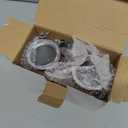 2 Pack Stemless Champagne Tumblers, 6 Oz Insulated Flute Tumbler, Double Insulated Unbreakable Glasses for Friends Birthday Christmas Wedding (Rose Gold)