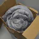 Bedsure GentleSoft Fleece King Size Blankets for Bed Grey - Soft Lightweight Plush Cozy Fuzzy Luxury Warm Winter Blanket Microfiber, Room Home Decor Gifts for Women and Men, 108x90 inches