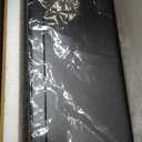 HOROW Baseball Bat Display Case - Baseball Bat Wall Mount Wooden Frame with Acrylic Transparent Door Holder Rack Cabinet Wall Mounted Shadow Box Vertical or Horizontal, w/98% UV Protection-Lock (Single Black)