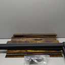 IBUYKE Foldable TV Tray Set of 2 TV,End Table with Removable Food Serving Tray,Portable Wooden Snack Table for Livingroom, Bedroom, Office, Camping,Rustic Brown, UTVT001H