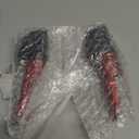 Acouto Pair of Front Foot Pegs Aluminum Alloy Pedals Fit for Ninja Z125 PRO Z250/SL Z400 Z900(Red) for Front Foot Pegs Motorcycle Foot Rest Front Pedals Motorcycle Footpegs Footpegs for