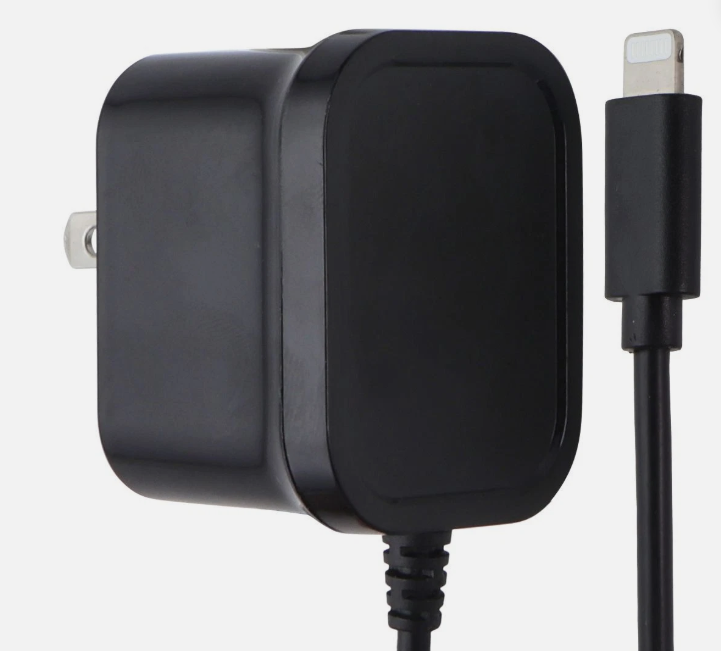 ZGEAR (12W) 8-Pin Wall Charger - Black (WC-APP8PNM2A)