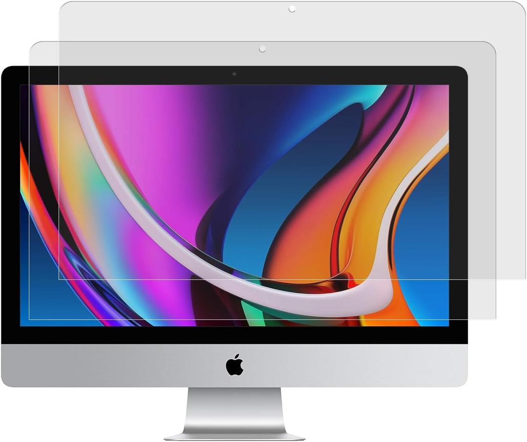 MUBUY-GOL 2 Pack Screen Protector for iMac 27 Inch/iMac Pro 27 Model A2115 A1862 A1419 A1312 Computer Monitor Screen Filter Film Cover Anti Glare Matte Anti-Fingerprint, Anti-Scratch