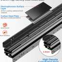 Heavy Duty Bottom Mount Drawer Slides, 265lb Full Extension Drawer Rails, 1640 Inch Cold Rolled Steel Ball Bearing Tracks for Under-Stair Storage, Deep Cabinets, Pantry & RV Systems (1 Pair 24 Inch)