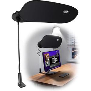 Cubicle Shade Desk Shade for Cubicle to Block Overhead Light & Glare Office Cubicle Light Shield and Blocker, Ideal for Light Sensitive Workers (Standard)