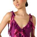 Steve Madden Women's Adalina Dress (Purple, L)