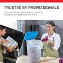 Cambro FreshPro 22 Quart (QT) Food Storage Container with Lid (Restaurant Grade) - for Food Prep, Commercial Kitchen, Pet and Dog Food Container (Translucent)