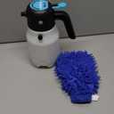 Electric Foam Sprayer Car Wash, 60PSI Foam Sprayer Auto Pressurized with 2 Nozzles(Foam/Water Stream), Built-in 7.4V Pump, 2x2000mAh Battery, for Car Wash, Window Cleaning, Garden&Home Use-68oz/2L