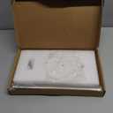 NearMoon Standing Paper Towel Holder, Kitchen Paper Towel Tissue Holder- for Bathroom Kitchen Countertop, Standard or Jumbo-Sized Roll Paper (with Marble Base, Brushed Nickel)