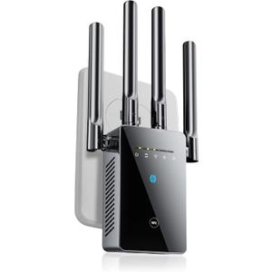 2026 WiFi Extender Signal Booster, WiFi Booster Extender for Home, New Gen 6X Faster Internet Extender Booster, Long Range WiFi Repeater Wireless Router Amplifier, 1-Tap Easy Setup