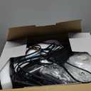 Steam Mop, 12-in-1 Powerful Handheld Steam Cleaner Detachable Steam Mops for Floor Cleaning, 565ML Removable Tank, 23FT Power Cable, Multi Purpose Steamer for Hardwood, Tile, Grout, Furniture (black)