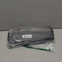 2-in-1 Portable Folding Stool with Crossbody Carry, Converts to Bag with Mesh Storage, Oxford Fabric High-Carbon Steel, for Camping Fishing, Large Size 24x30x30cm, Gray Color (Grey)