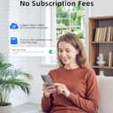 3MP Camera Doorbell Camera Wireless Video Doorbell 2K HD- No Subscription Required, Free Human Motion Detection, Package Detection, Battery Powered, Works with Alexa &Google Assistant,2.4GHz WiFi Only