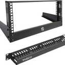 RIVECO 4U Tabletop Rack and RIVECO 1U Cable Management