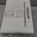 Anti Theft Ring Doorbell Mount: Metal Ring Apartment Door Mount Blink Doorbell Camera Holder No Drill - Renter Friendly Ring Doorbell Mount No Damage