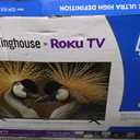 Westinghouse Roku TV - 43 Inch Smart TV, 4K UHD QLED Television w/HDR 10+, Dolby Vision, Wi-Fi & Mobile App Connectivity, Flat Screen Compatible w/Apple HomeKit, Alexa, & Google Assistant