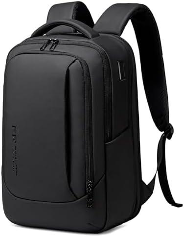FENRUIEN Expandable Laptop Backpack for Men, 15.6 Inch USB Charging Work Backpack for Business/Commute/Travel