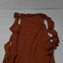 PRETTYGARDEN Women's 2025 Summer Wedding Guest Dress Sleeveless Ruffle Formal Cocktail Party Maxi Bodycon Dresses M