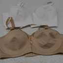 PLAYTEX Women's 18 Hour Silky Soft Wireless Bra, Smoothing Full-Coverage T-Shirt Bra, Single and 2-Pack 42D