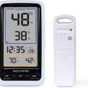 AcuRite 01136M Wireless Thermometer with Indoor/Outdoor Temperature and Humidity, White (Single)