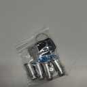 4 Pack Lock Cores for Thule, Replacement for Thule Rack Core, Key Cylinder for Bike Rack Lock, Roof Cargo Lock, Roof Rack Locks, Cross Bars, Towers, Ski Rack etc