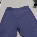 Moozava No Front Seam Womens 3"/5"/8" Workout Biker Shorts - High Waisted Tummy Control Spandex Shorts for Yoga Running Gym (Navy)