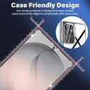 firtstnow 3 Pack for Samsung Galaxy S25 Ultra Screen Protector Tempered Glass + 3 Pack Camera Lens Protector, Military Grade Shatterproof, 9H Hardness, Fingerprint Unlock,Case Friendly 6.9 Inch
