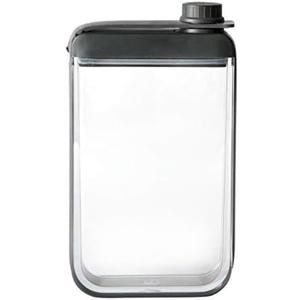 Rabbit Leak-Free Discreet Flask, Compact and Portable, Black Stainless Steel, 3.25" x 1.2" x 6" Dimensions, Perfect for Travel and Outdoor Use