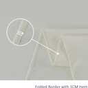 maxmill Weaved Texture Rectangle Tablecloth Water Resistant Wrinkle Free Spill-Proof, Soft Table Cloth for Dining Room Decoration, Banquet Parties Event Holiday Dinner, 60 x 84 Inch Ivory