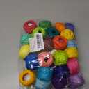Crochet Thread Cotton Yarn Threads Balls 35 Balls Popular Rainbow Colors of Size 5 Crochet Thread 100% Long Staple Cotton Mercerized Cotton
