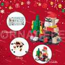 Christmas Advent Calendar 2025, 6 in 1 Building Blocks, 24 Days Countdown Calendar Toys for Kids, Christmas Building Toys Party Favors, Kids Christmas Gifts for Boys & Girls