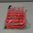 2 Pack Silicone Roasting Racks Non Stick Easy-Clean Cooling Rack for Cooking Baking Steaming (2pack-red)