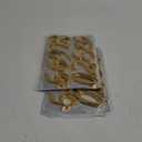 Mailbox Numbers, 3 Inch House Door Numbers Stick on Apartment Office Hotel Home Room Doors or Decor Project for Address Sign, Gold Metal Shinny, Pack of 2 Sets. (Gold, 2 Sets)