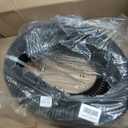 Pond Hose 2"ID × 10ft Black Corrugated Flexible Pump Tubing & 2 Clamps