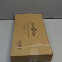 Elevated Dog Bowls, Bamboo Raised Dog Bowl for Small Dogs & Cats, with 2 Stainless Steel Bowls (4'' Tall-20oz Bowl)