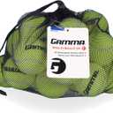 Gamma Pressureless Tennis Ball Bags, 10, 12, 18, 20 Pack Sizes, Tennis Lessons & Practice, Longer Durability & More Bounce, Colored Tennis Balls, Training, Coaching. Indoor & Outdoor Balls