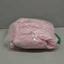 Pink Ruffle Shower Curtain - Farmhouse Ruffled Fabric for Bathroom 72 inches x 72 inch