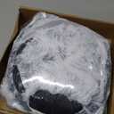 LVUVXVAV Cat Tunnel Bed for Indoor Cats, Under Christmas Tree Skirt, Donut Tunnel Toys for Multiple & Large Cats, Bed Cave Hideaway for Kitten, Rabbit, Puppy, Gray (XL)