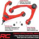 Rough Country Forged Upper Control Arms for 2007-2018 Chevy/GMC 1500-19401ARED