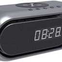 Digital Alarm Clock Radio with Wireless Changer